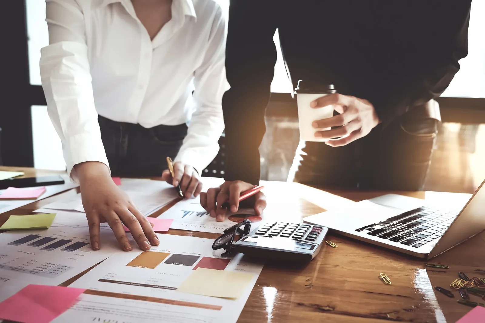 Tax and financial reporting review